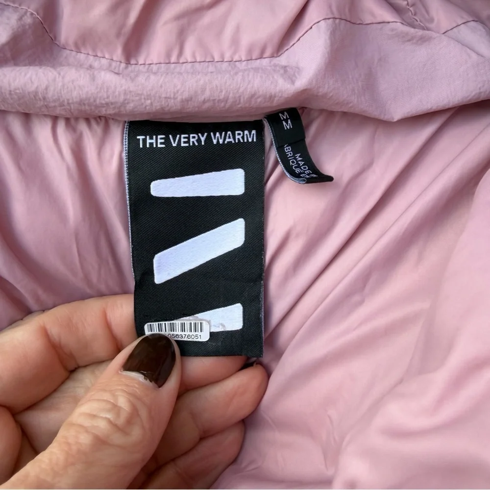 The Very Warm Anorak Puffer Jacket Mauve Shadows Pink Coat Ski Snow Medium